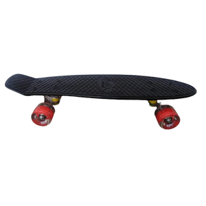 Skate Penny Patineta Para Niños y adolescentes con luces led(Negro)- OKA