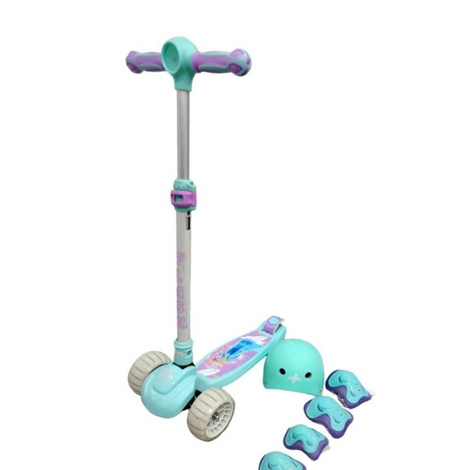 Scooter Infantil(Celeste) - FLASH