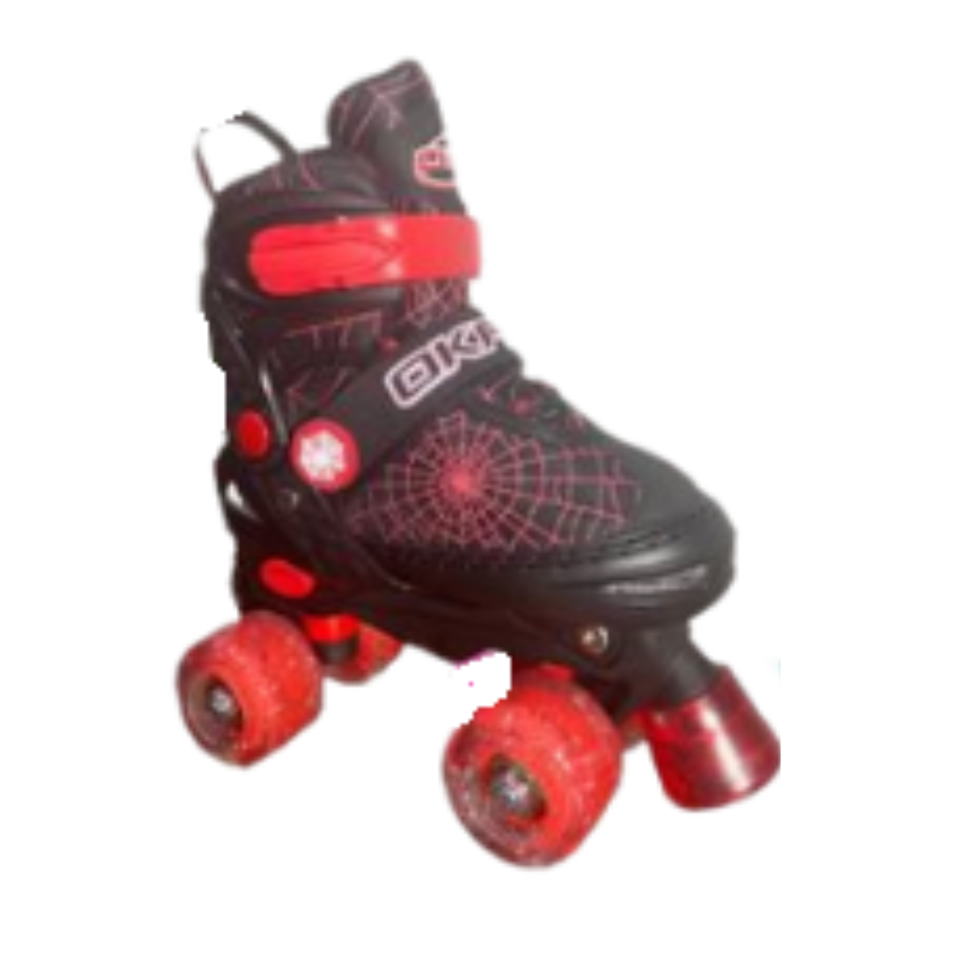 Patines Niños Regulable Kitty Medium (Rojo)34-37 - OKA