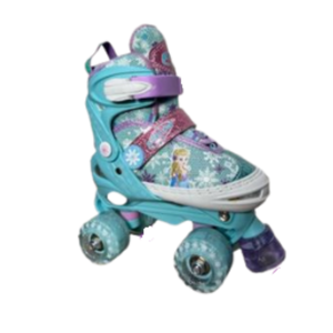 Patines Niños Regulable Kitty Medium (Celeste completo)34-37 - OKA