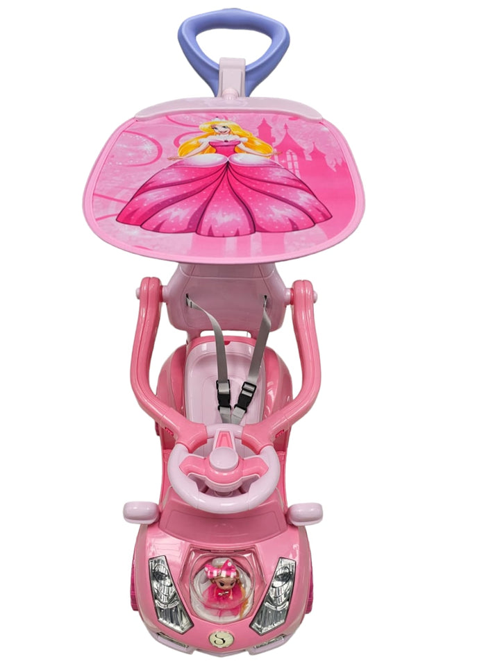 Buggy Correpasillo Musical Rosado - BBSTAR