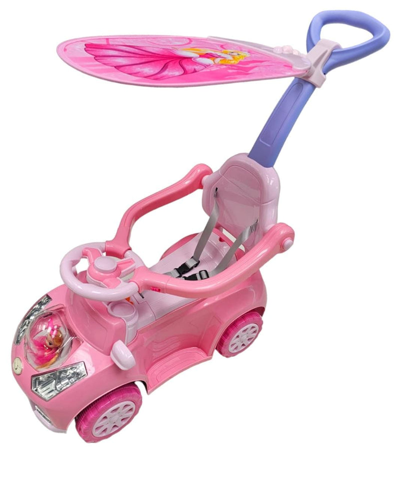 Buggy Correpasillo Musical Rosado - BBSTAR