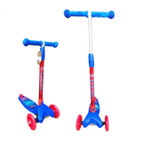 Scooter Infantil Carro + Kit de Protección Varon(Azul)  - OKA