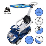 Buggy Correpasillo Musical Azul - BBSTAR