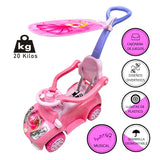 Buggy Correpasillo Musical Rosado - BBSTAR